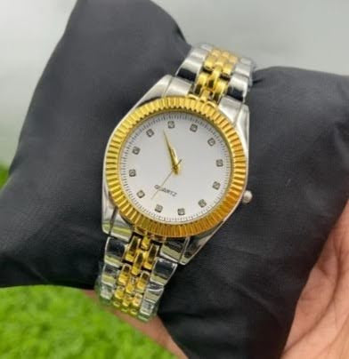 Two-Tone Gold & Silver Watch