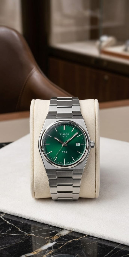 Tissot PRX with Green Dial