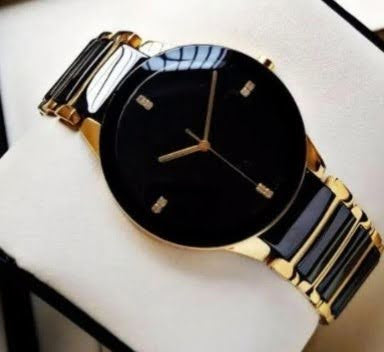 Black Dial Centrix Diamonds Watch